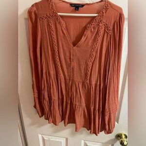 Zac & Rachel Women's Terracotta Blouse